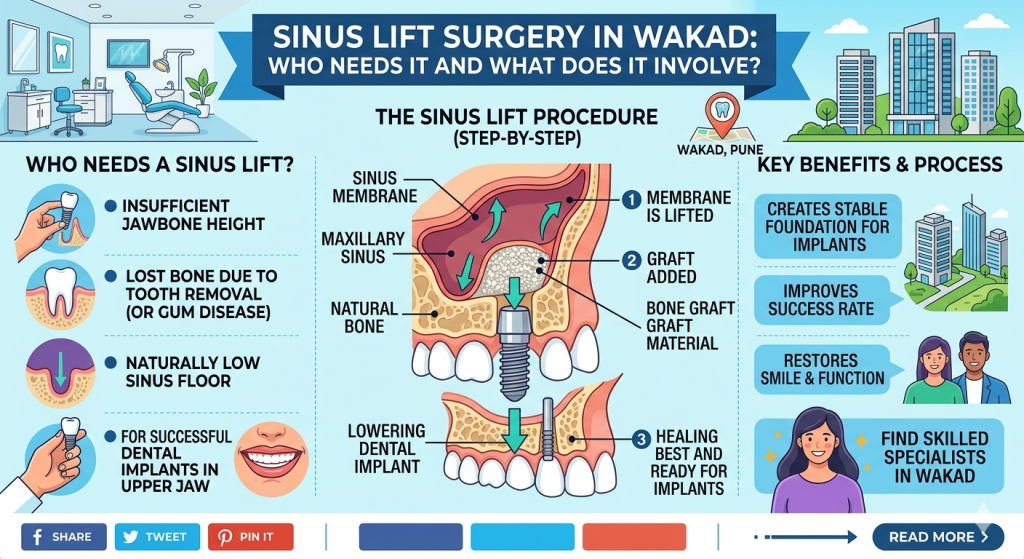 sinus lift surgery cost Wakad 2026