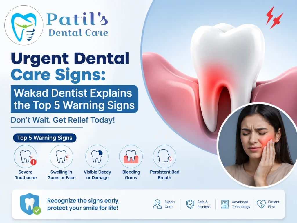 urgent dental care signs Wakad dentist